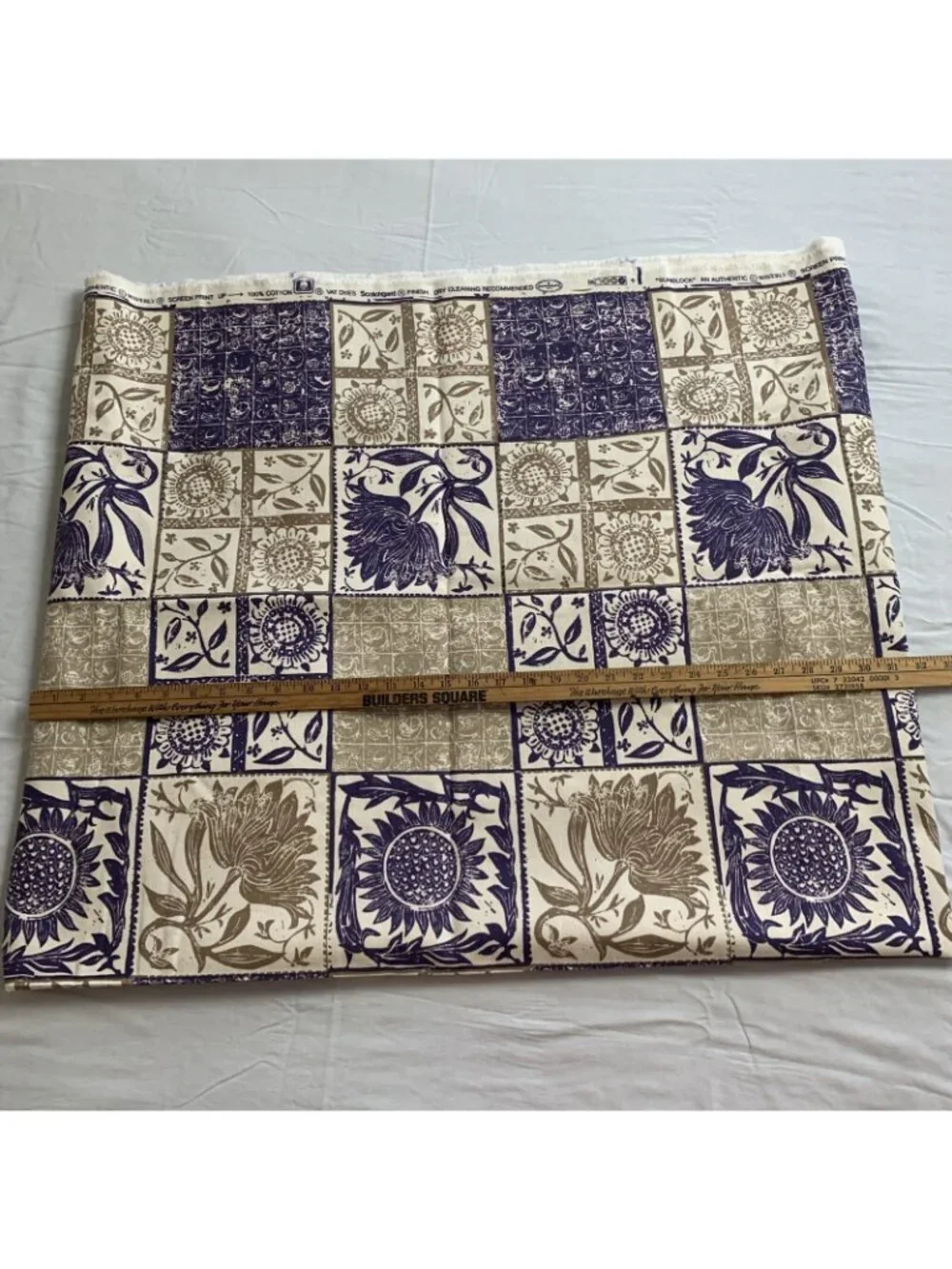 Waverly Botanical Collection “Sunblock” Interior Fabric 2.75 Yard 53” W x 100” L